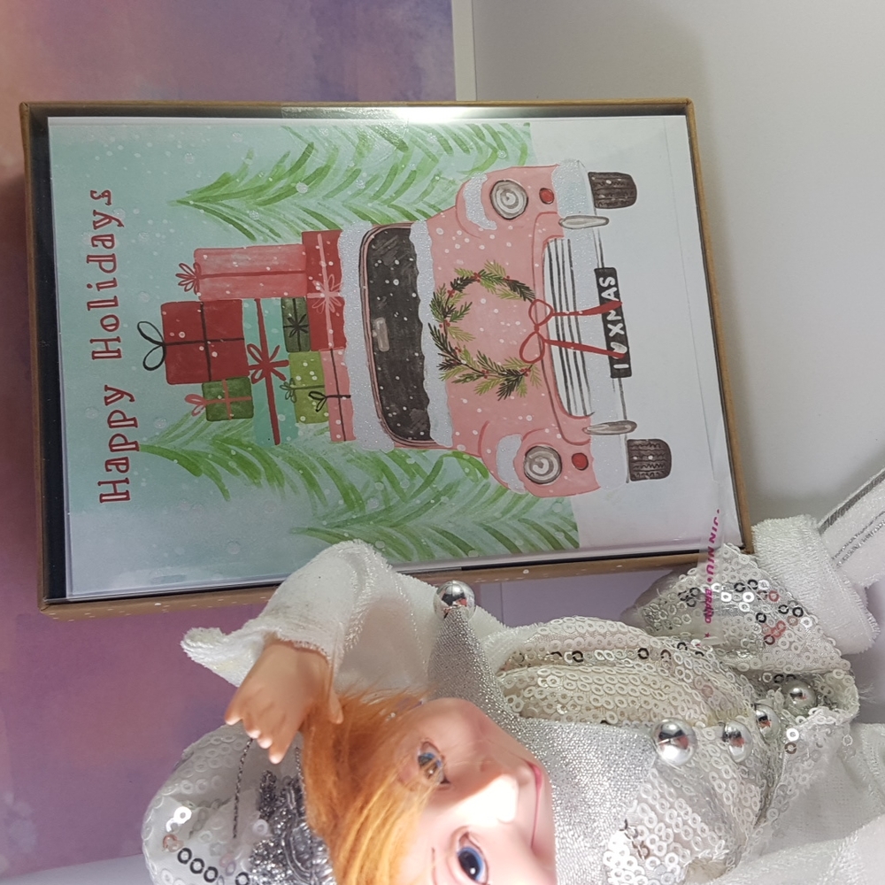 🎅🏼2/26$ 30 pcs Happy Holidays Cards and Envelopes 4.75" x 6.75"